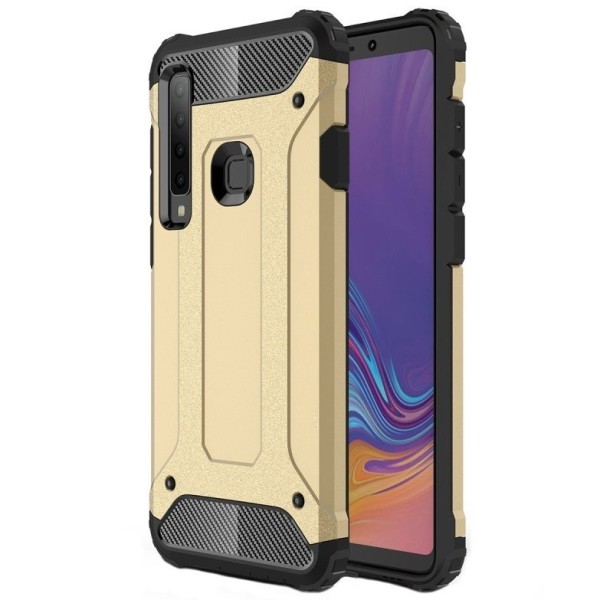 Tugevdatud turvalisus kaaned - kuldne (Galaxy A9 2018)