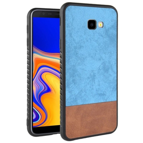 „Bi-Color“ Splicing kaaned - pruun / sinine (Galaxy J4+)