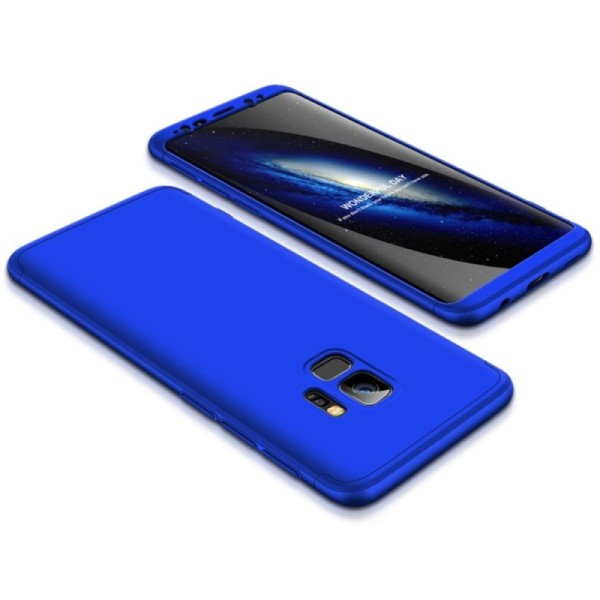 Thin Fit 360“ plastikust kaaned - sinine (Galaxy S9)