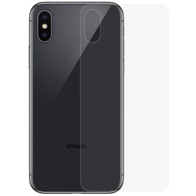 Apple iPhone X (iPhone Xs) tempered Glass apsauginis nugarinės dalies (nugarėlės) stiklas 0.3 mm / Priedai.lt