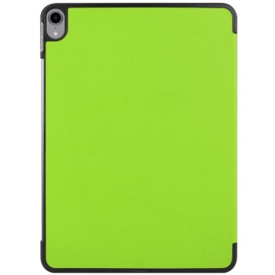 Apple iPad Pro 11 (2018, 1-os kartos) atverčiamas žalias odinis dėklas - knygutė | Priedai.lt