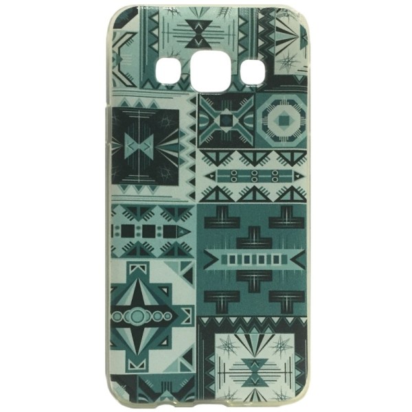 „Illusion“ Kõva silikoon (TPU) kaaned - piparmünt (Galaxy A3 2015)