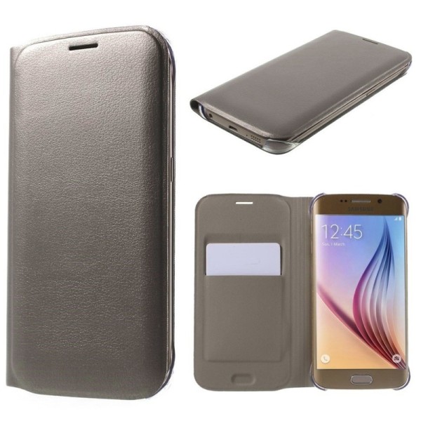 „Smart Wallet“ tahke kaaned - šampanja (Galaxy S6 Edge)