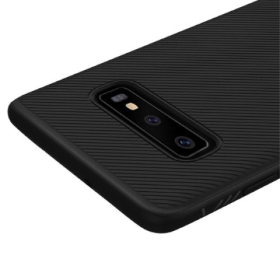 Samsung Galaxy S10 (G973) „Lenuo“ kieto silikono TPU juodas dėklas - nugarėlė / Priedai.lt
