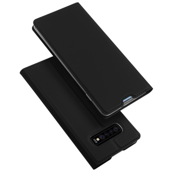 „Dux Ducis“ Skin tahke kaaned - must (Galaxy S10+)