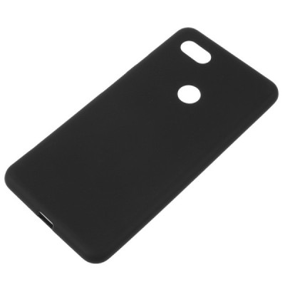 Google Pixel 3 XL kieto silikono TPU juodas dėklas - nugarėlė / Priedai.lt