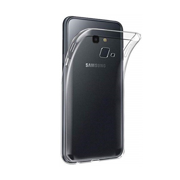 Kõva silikoon kaaned - läbipaistev (Galaxy J4+)