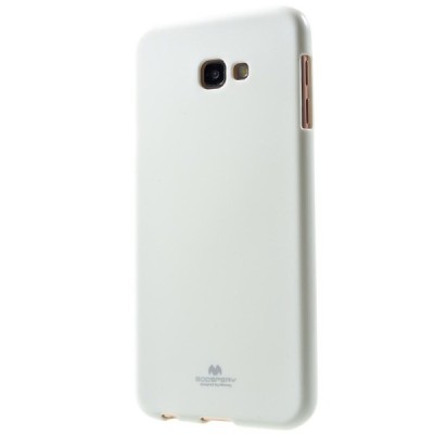 Samsung Galaxy J4+ (J400F)  Mercury baltas kieto silikono TPU dėklas - nugarėlė / Priedai.lt