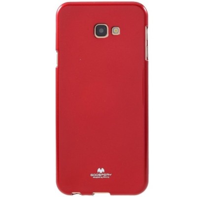 Samsung Galaxy J4+ (J400F)  Mercury raudonas kieto silikono TPU dėklas - nugarėlė / Priedai.lt
