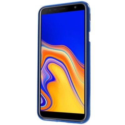 Samsung Galaxy J4+ (J400F)  Mercury mėlynas kieto silikono TPU dėklas - nugarėlė / Priedai.lt