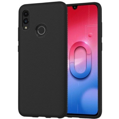Huawei P smart 2019 (Honor 10 Lite) „Lenuo“ kieto silikono TPU juodas dėklas - nugarėlė / Priedai.lt