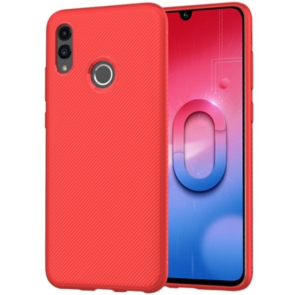 „Lealates“ Kõva silikoon (TPU) kaaned - punane (P smart 2019 / Honor 10 Lite)