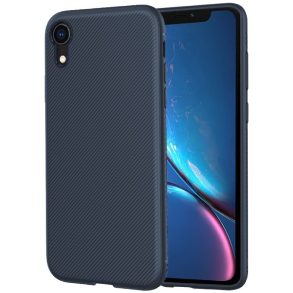 „Lealates“ Kõva silikoon (TPU) kaaned - sinine (iPhone Xr)