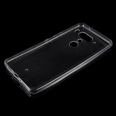 HTC U12 Plus kieto silikono TPU skaidrus dėklas - nugarėlė / Priedai.lt