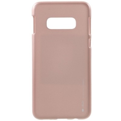 Samsung Galaxy S10e (G970) Mercury šviesiai rožinis kieto silikono tpu dėklas - nugarėlė / Priedai.lt