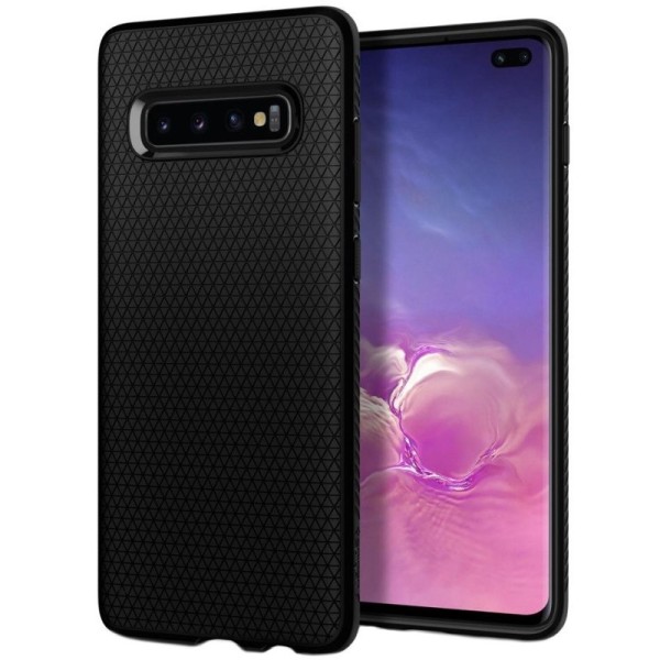 „Spigen“ Liquid Air kaaned - must (Galaxy S10+)