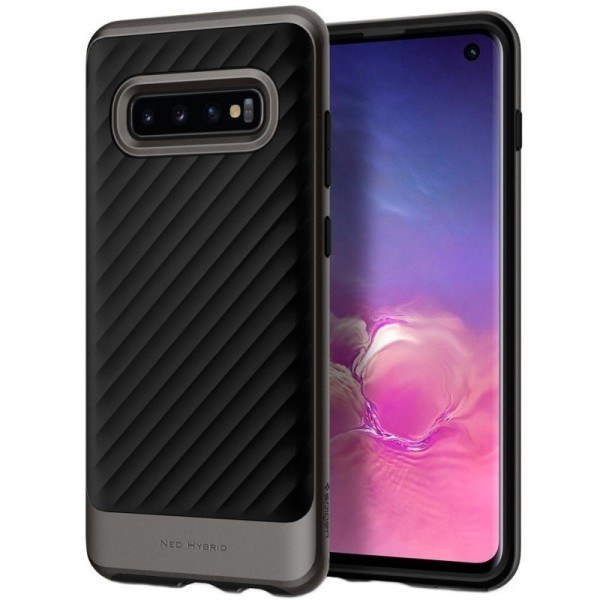 „Spigen“ Neo Hybrid kaaned - must (Galaxy S10)