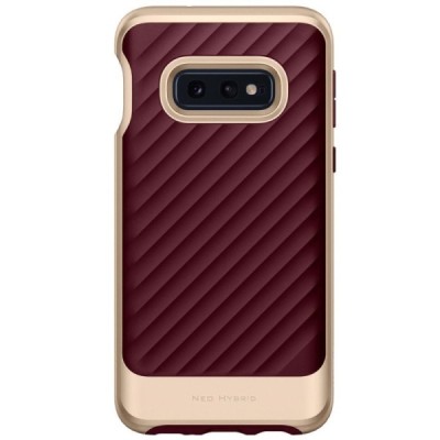 „Spigen“ Neo Hybrid sustiprintos apsaugos Samsung Galaxy S10e (G970) bordo kieto silikono (TPU) ir plastiko dėklas / Priedai.lt