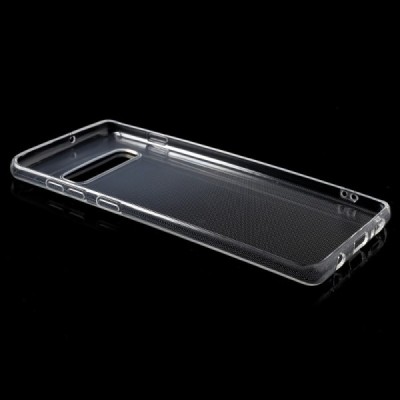 Samsung Galaxy S10+ (G975) kieto silikono TPU skaidrus dėklas - nugarėlė / Priedai.lt
