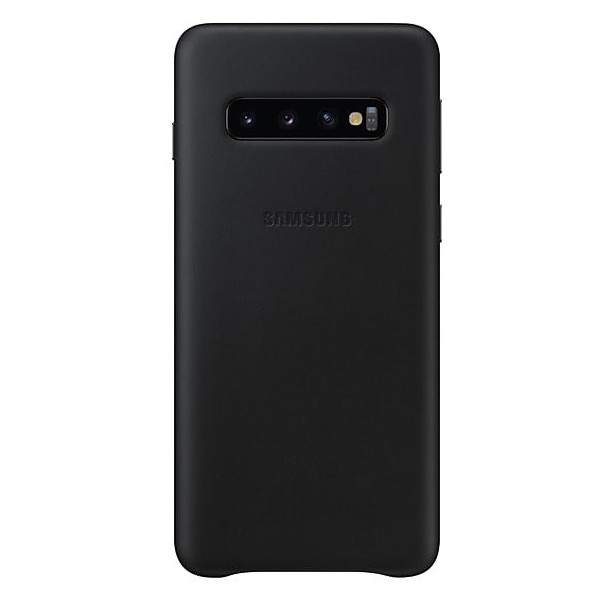 „Samsung“ Leather Cover kaaned - must (Galaxy S10)