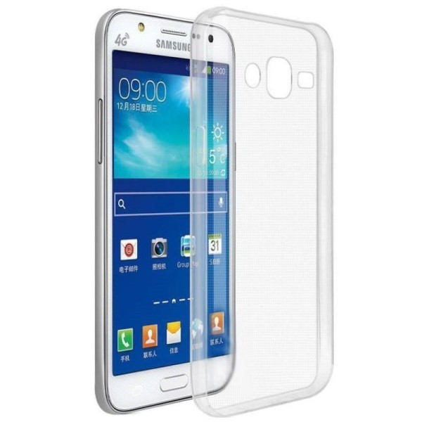„Bullet“ Kõige õhem TPU kaaned - läbipaistev (Galaxy J7 2015)