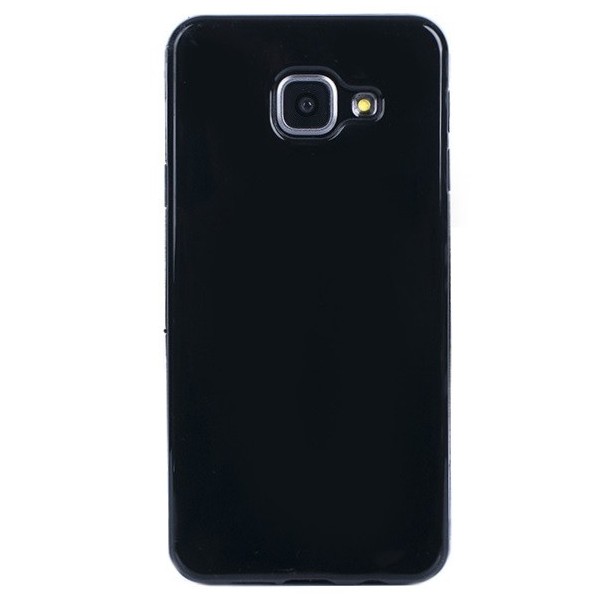 „Bullet“ Kõva silikoon (TPU) kaaned - must (Galaxy A3 2016)