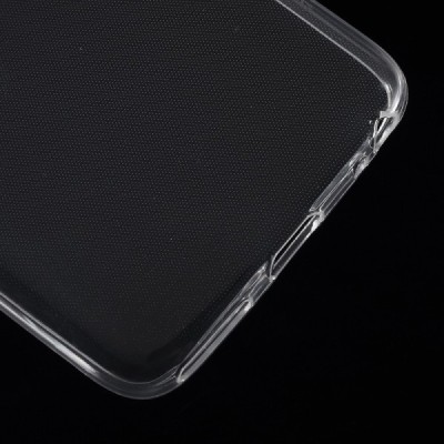 HTC Desire 12 kieto silikono skaidrus TPU dėklas - nugarėlė / Priedai.lt