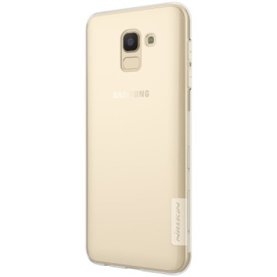 Samsung Galaxy J6 2018 (J600) Nillkin Nature plonas skaidrus (permatomas) silikoninis TPU bespalvis dėklas / Priedai.lt