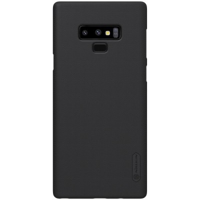 Nillkin Frosted Shield Samsung Galaxy Note 9 (N960F) juodas plastikinis dėklas / Priedai.lt