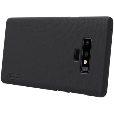 Nillkin Frosted Shield Samsung Galaxy Note 9 (N960F) juodas plastikinis dėklas / Priedai.lt