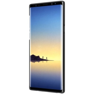 Nillkin Frosted Shield Samsung Galaxy Note 9 (N960F) juodas plastikinis dėklas / Priedai.lt