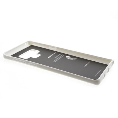 Samsung Galaxy Note 9 (N960F) Mercury baltas kieto silikono tpu dėklas - nugarėlė / Priedai.lt