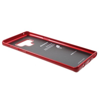 Samsung Galaxy Note 9 (N960F) Mercury raudonas kieto silikono tpu dėklas - nugarėlė / Priedai.lt
