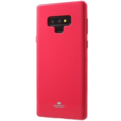Samsung Galaxy Note 9 (N960F) Mercury tamsiai rožinis kieto silikono tpu dėklas - nugarėlė / Priedai.lt