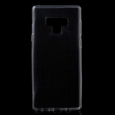 Samsung Galaxy Note 9 (N960F) skaidrus (permatomas) kieto silikono TPU ploniausias pasaulyje bespalvis dėklas / Priedai.lt