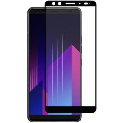 HTC U12 Plus „Hat-Prince“ 9H Tempered Glass sustiprintos apsaugos juodas pilnai dengiantis apsauginis ekrano stiklas 0,26 mm / P