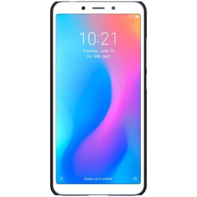 Xiaomi Redmi 6A Nillkin Frosted Shield juodas plastikinis dėklas / Priedai.lt