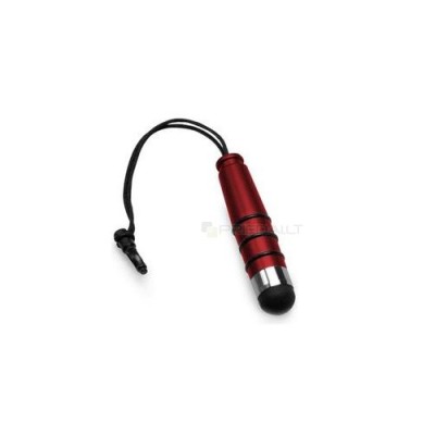 Raudonas metalinis mini liestukas (angl. mini Stylus Pen) / Priedai.lt