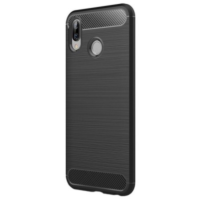 Huawei Honor Play kieto silikono TPU juodas dėklas - nugarėlė / Priedai.lt