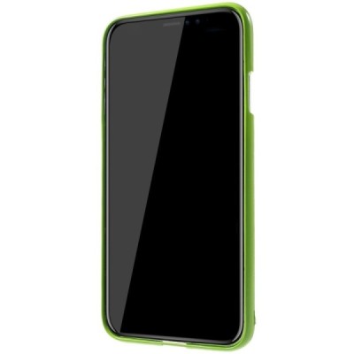 Apple iPhone Xs Max Mercury žalias kieto silikono TPU dėklas - nugarėlė / Priedai.lt