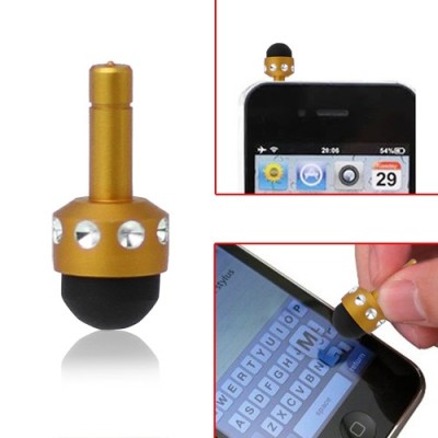 Auksinis mikro liestukas (angl. mikro Stylus Pen) / Priedai.lt