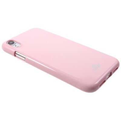 Apple iPhone Xr Mercury šviesiai rožinis kieto silikono TPU dėklas - nugarėlė / Priedai.lt