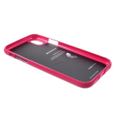 Apple iPhone Xr Mercury tamsiai rožinis kieto silikono TPU dėklas - nugarėlė / Priedai.lt