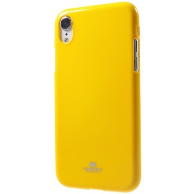 Apple iPhone Xr Mercury geltonas kieto silikono TPU dėklas - nugarėlė / Priedai.lt