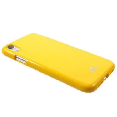 Apple iPhone Xr Mercury geltonas kieto silikono TPU dėklas - nugarėlė / Priedai.lt