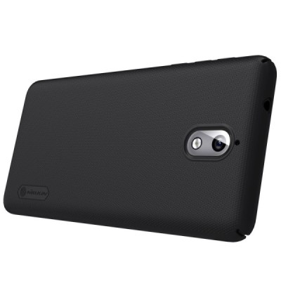Nokia 3.1 (2018) Frosted Shield juodas plastikinis dėklas / Priedai.lt