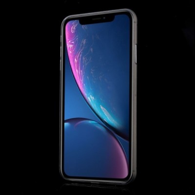 Ploniausias pasaulyje plastikinis Apple iPhone Xs Max pilkas dėklas - nugarėlė / Priedai.lt
