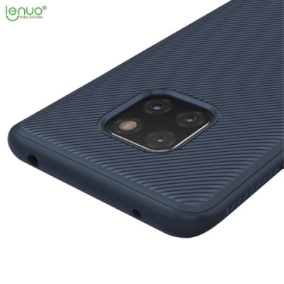 Huawei Mate 20 Pro „Lenuo“ kieto silikono TPU mėlynas dėklas - nugarėlė / Priedai.lt