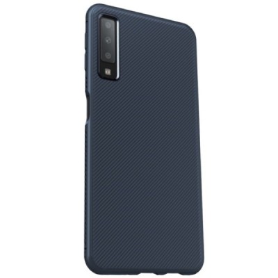 Samsung Galaxy A7 (2018) „Lenuo“ kieto silikono TPU mėlynas dėklas - nugarėlė / Priedai.lt