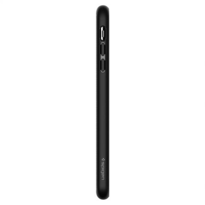 „Spigen“ Liquid Air Apple iPhone Xs Max juodas kieto silikono dėklas / Priedai.lt